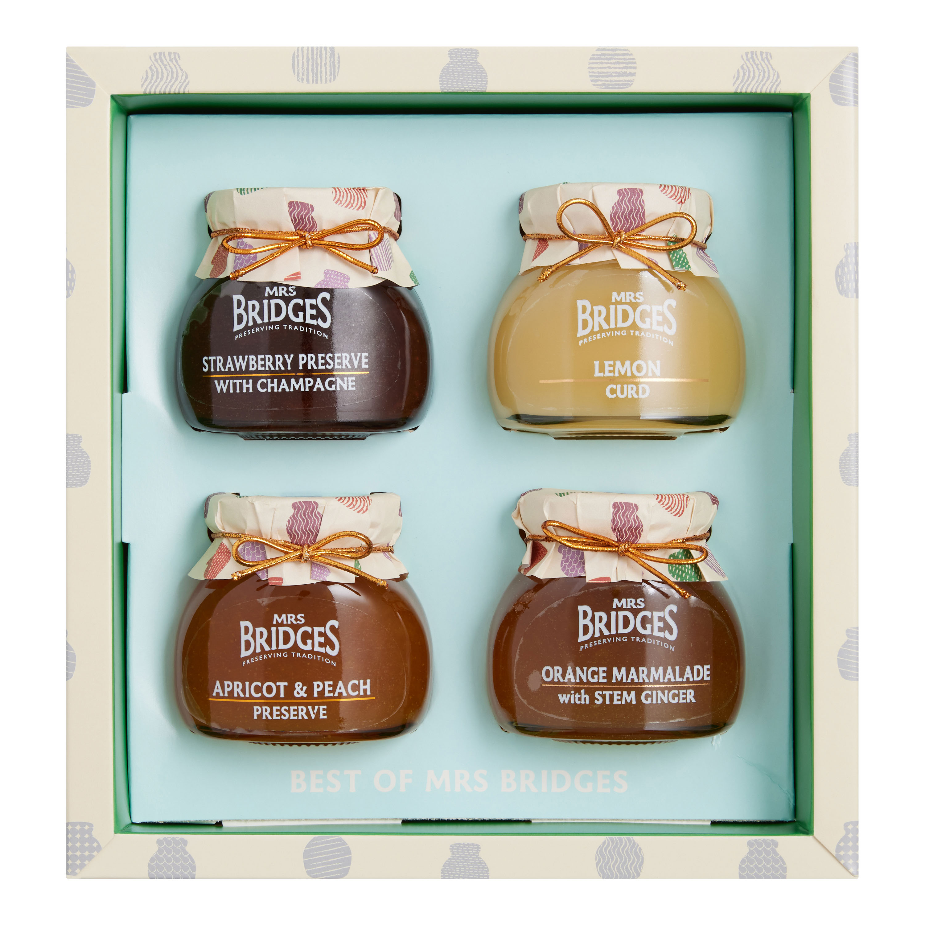 Mrs Bridges Best of Preserves and Marmalades Gift Box 4 Pack World Market