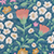 Multicolor Retro Print Jacquard Throw Blanket