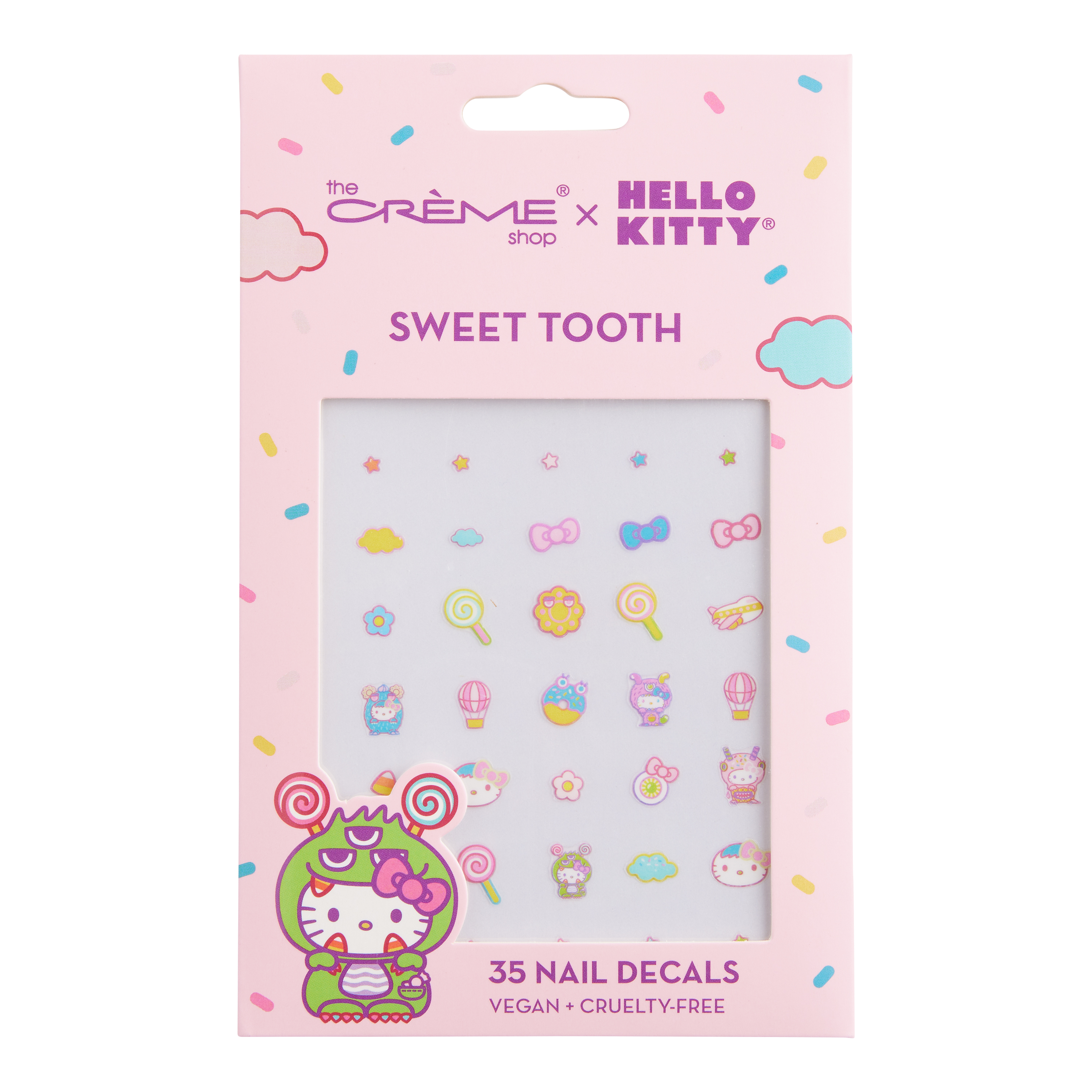 Creme Shop Hello Kitty Nail Decal Sheet 35 Count by World Market