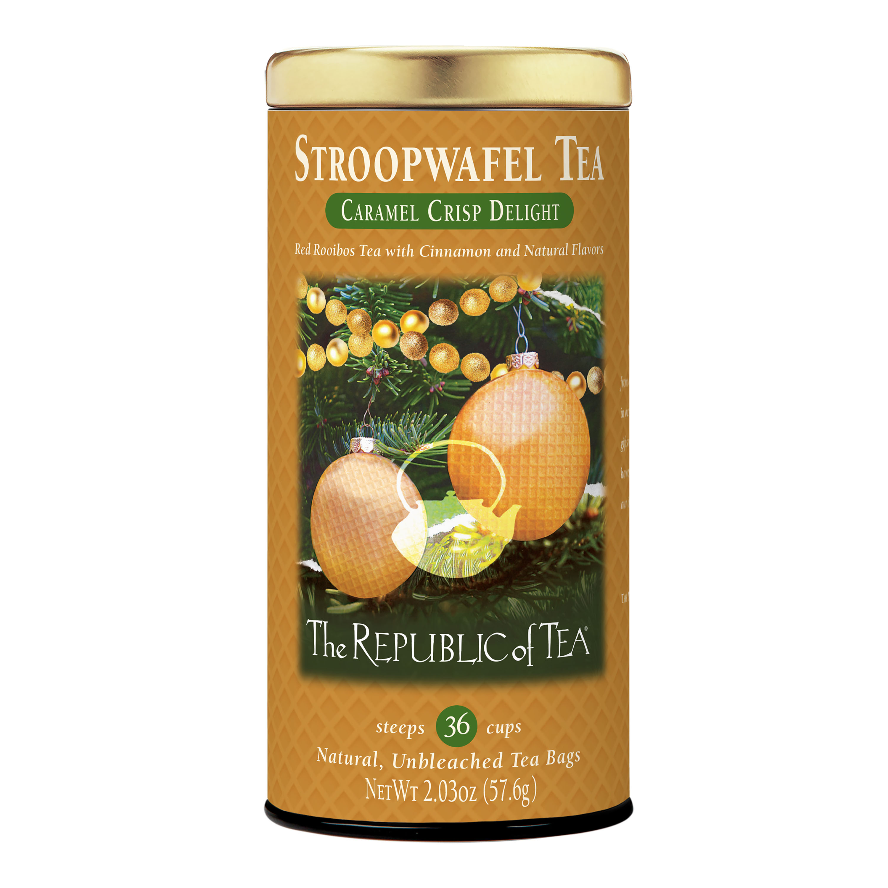 The Republic of Tea Stroopwafel Herbal Tea 36 Count World Market