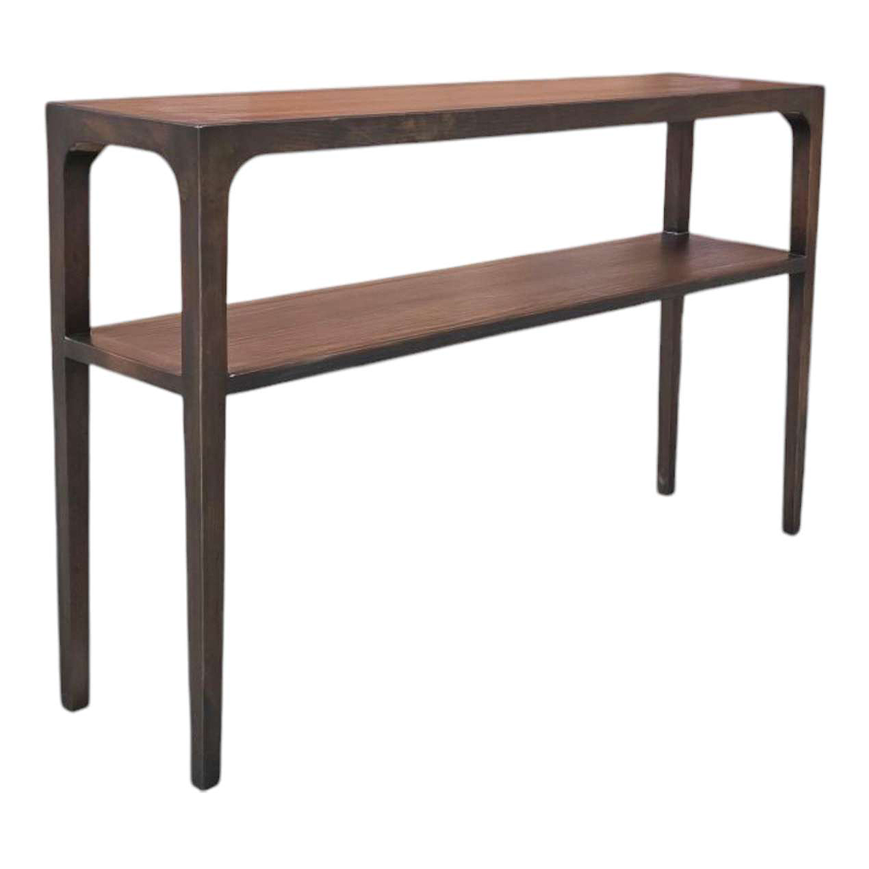Indio Reclaimed Pine Console Table with Shelf - World Market