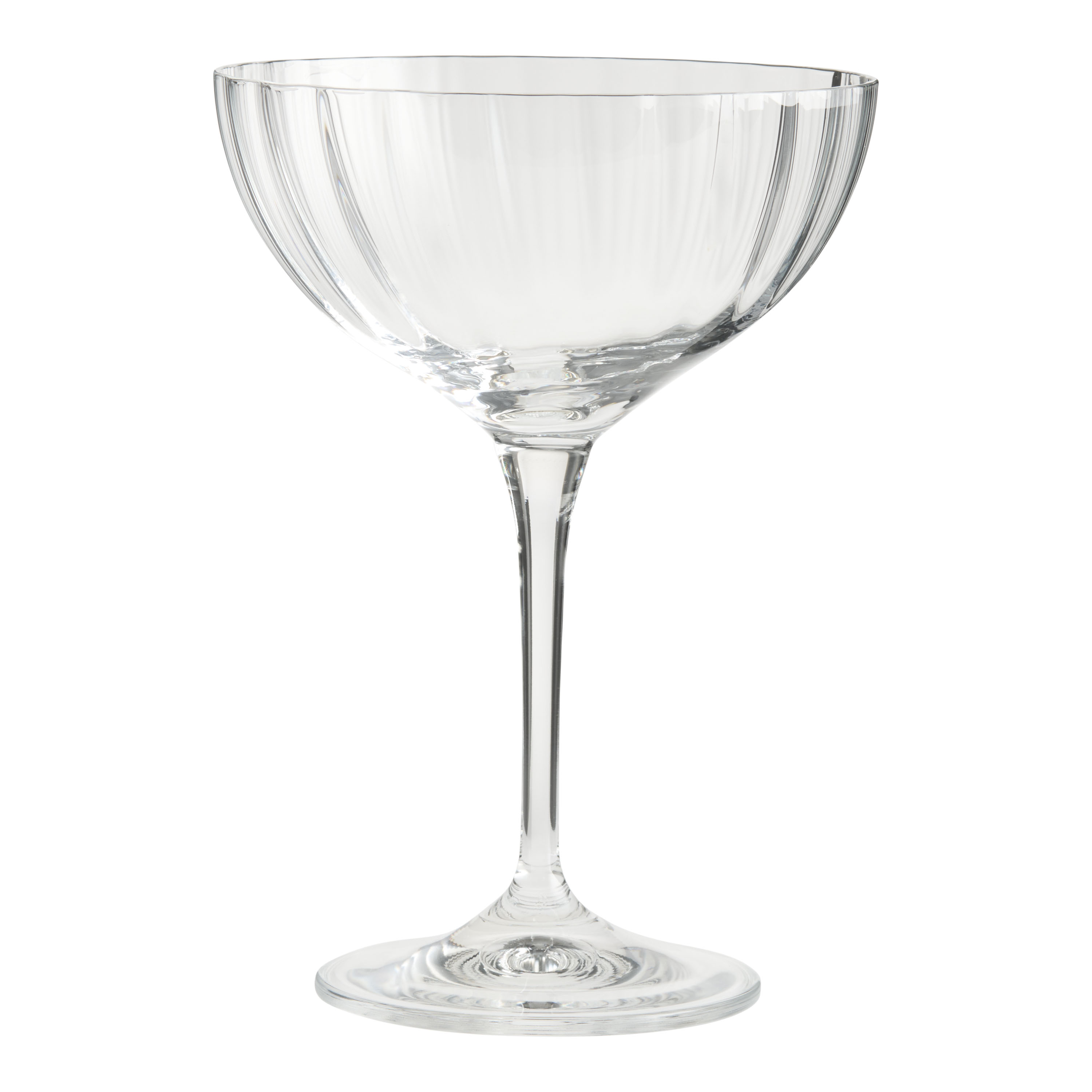 Crystal Coupe Cocktail and Mocktail Glasses (pair)