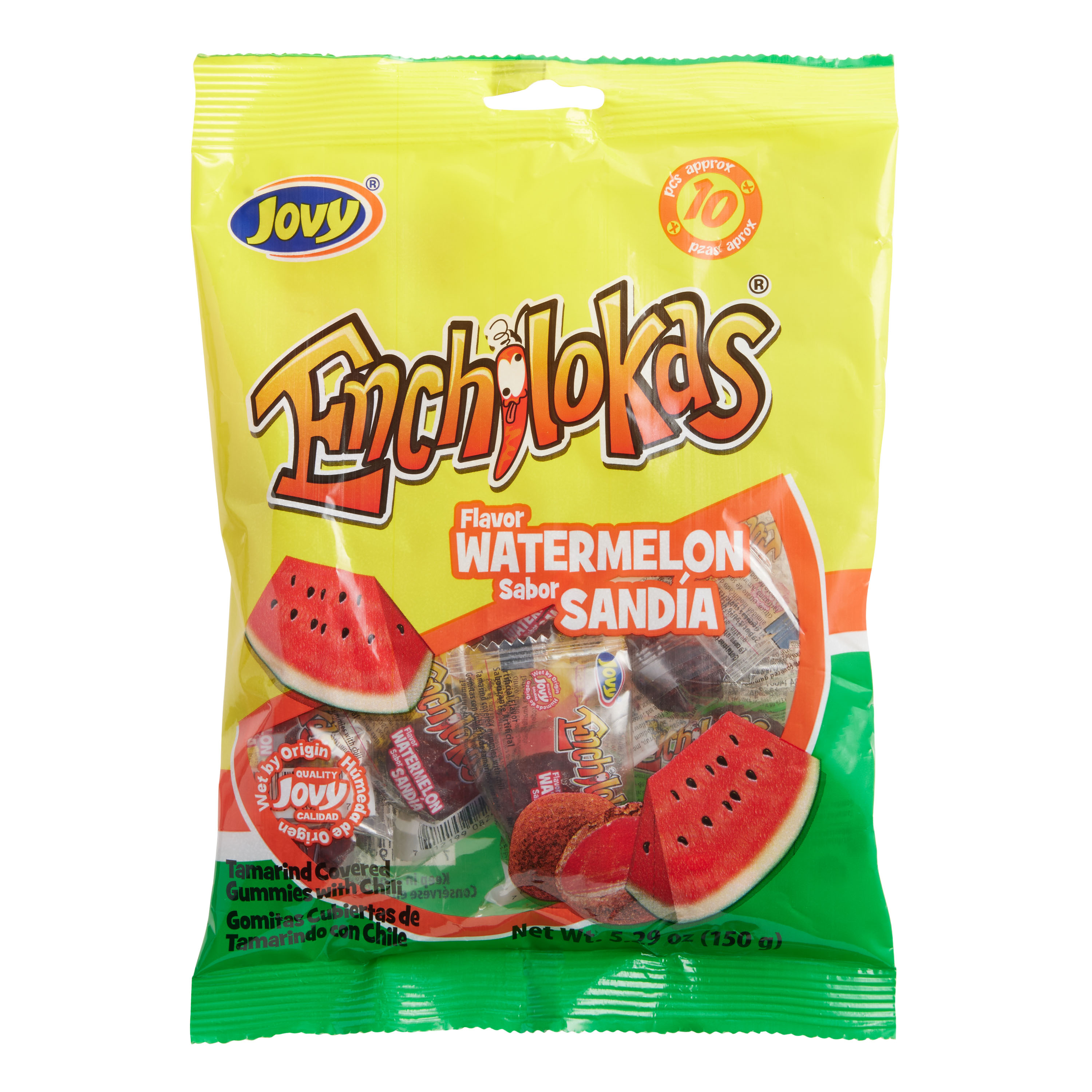 Jovy Enchilokas Watermelon Tamarind Chewy Candy Set Of 2 World Market