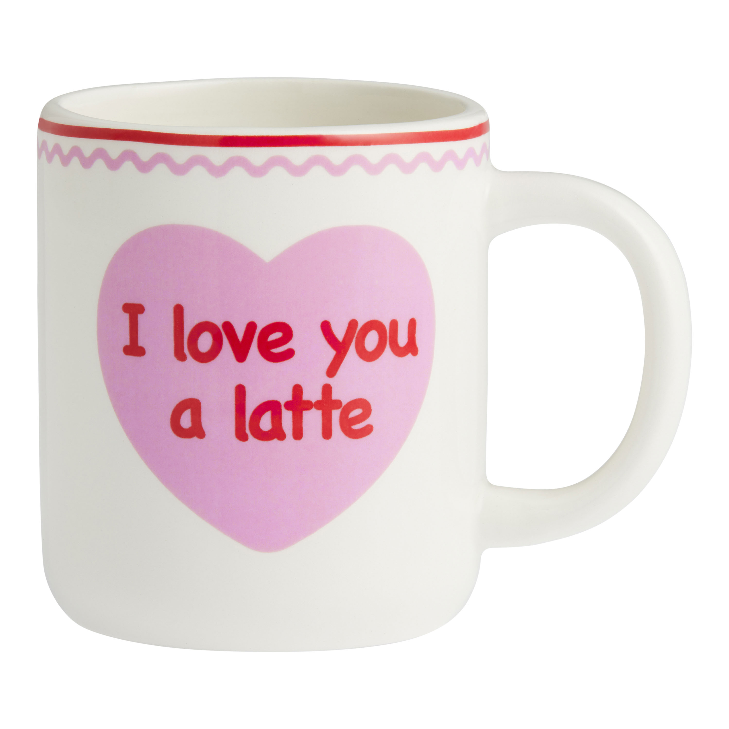 I Love You A Latte Personalized Large Coffee Mug - 15oz