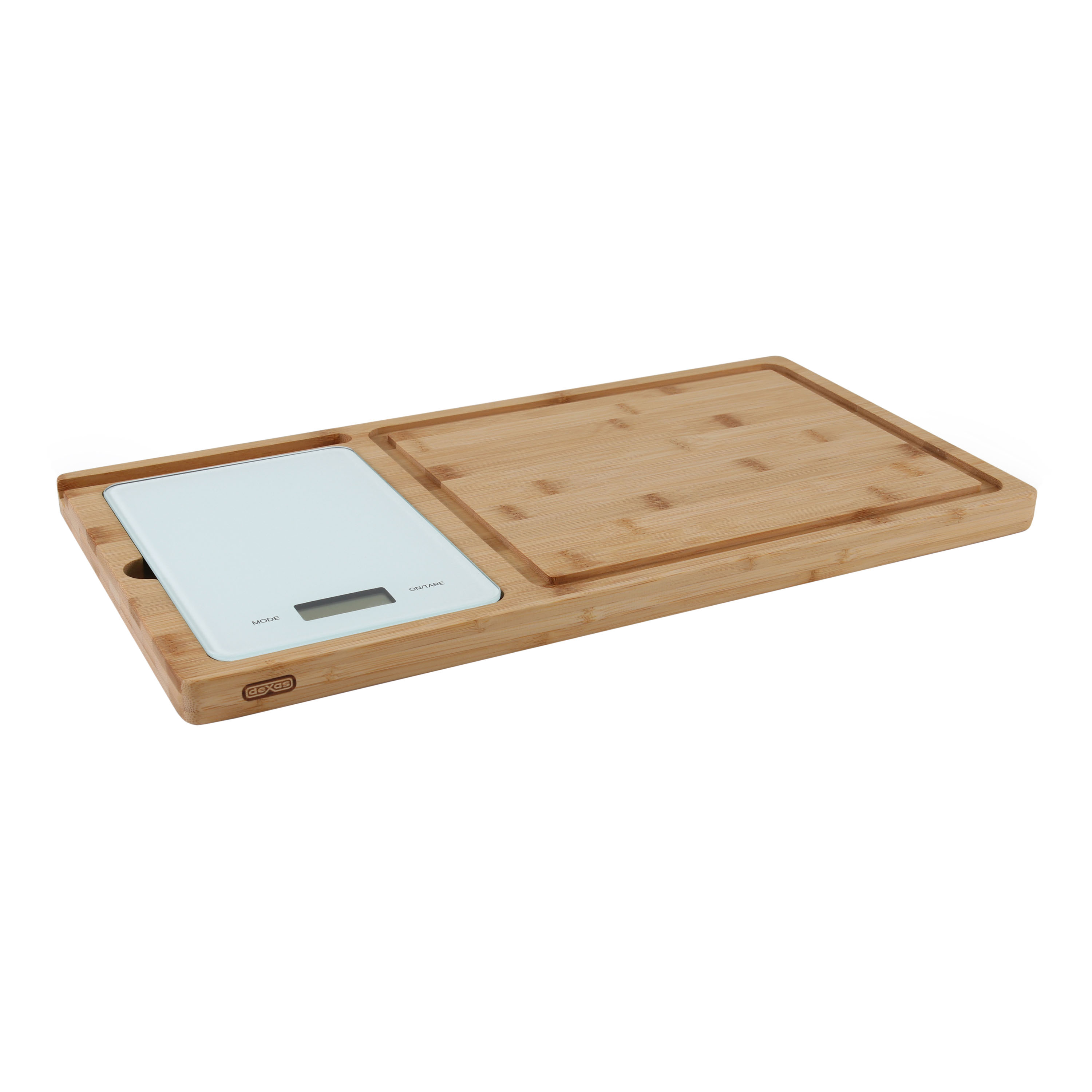 Dexas Prep and Weigh Bamboo Cutting Board with Digital Scale World Market