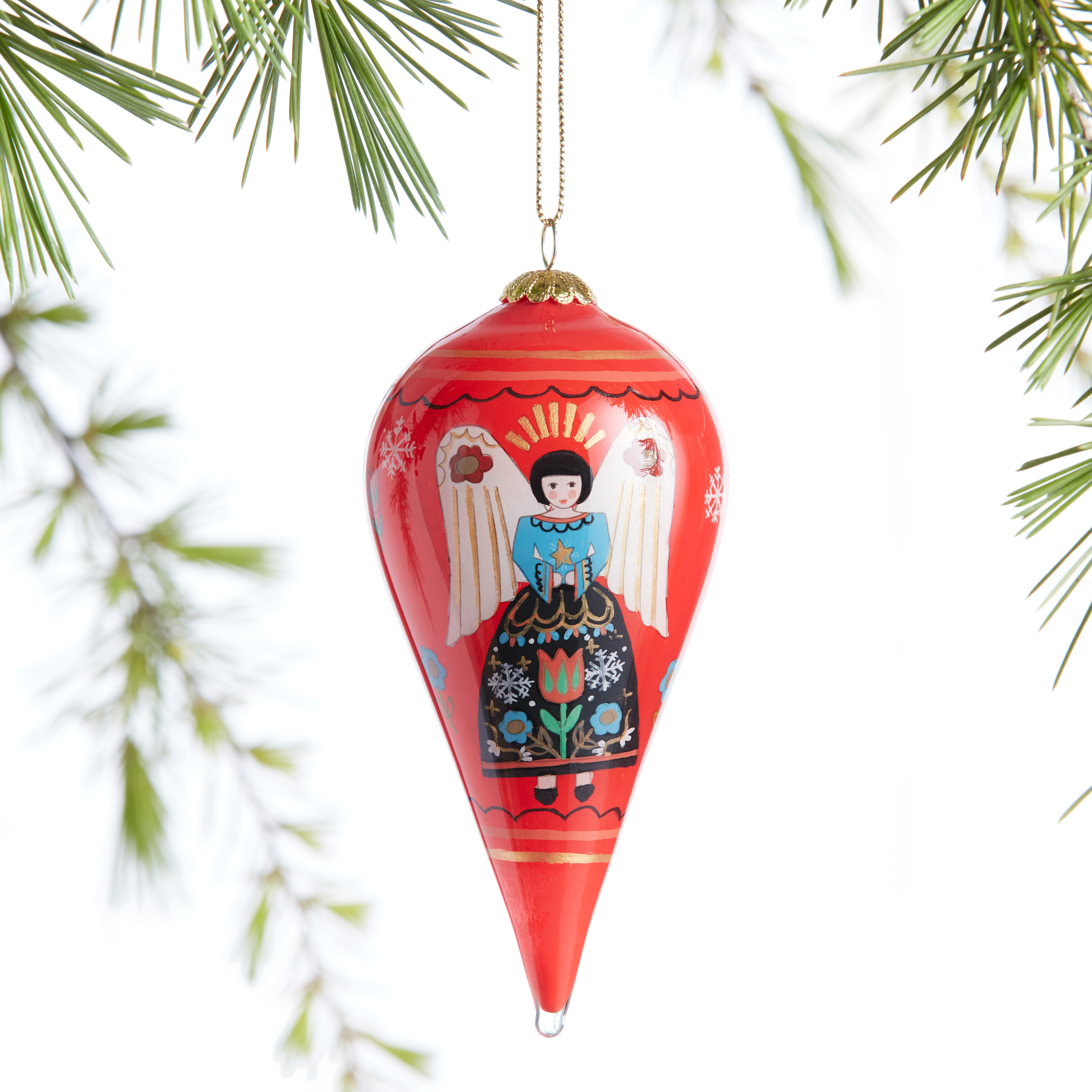 Ganz Painters Palette Resin Hanging Christmas Ornament - Size 3 in.