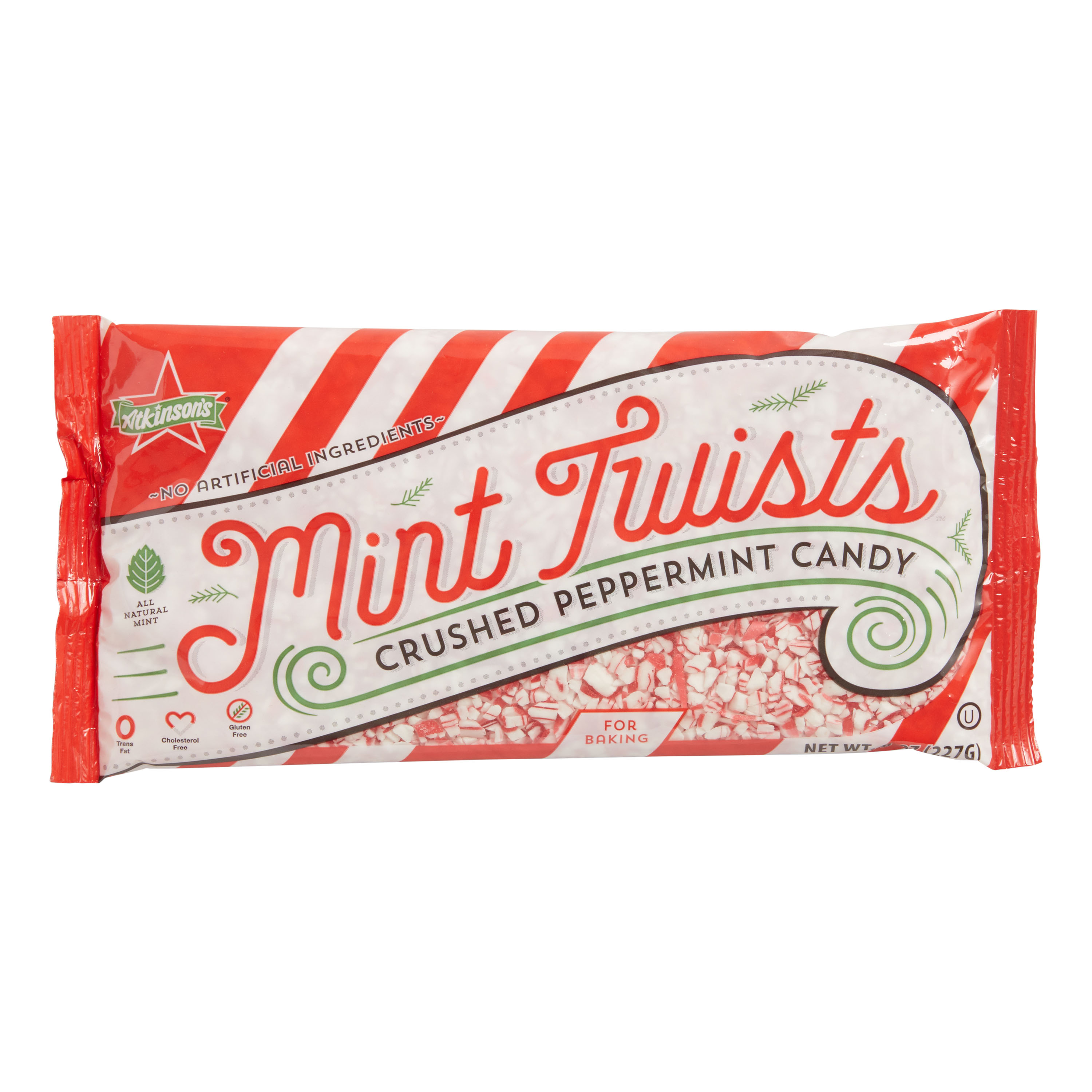 Atkinson's Mint Twists Holiday Peppermint Stick 3.5 oz. - All City Candy