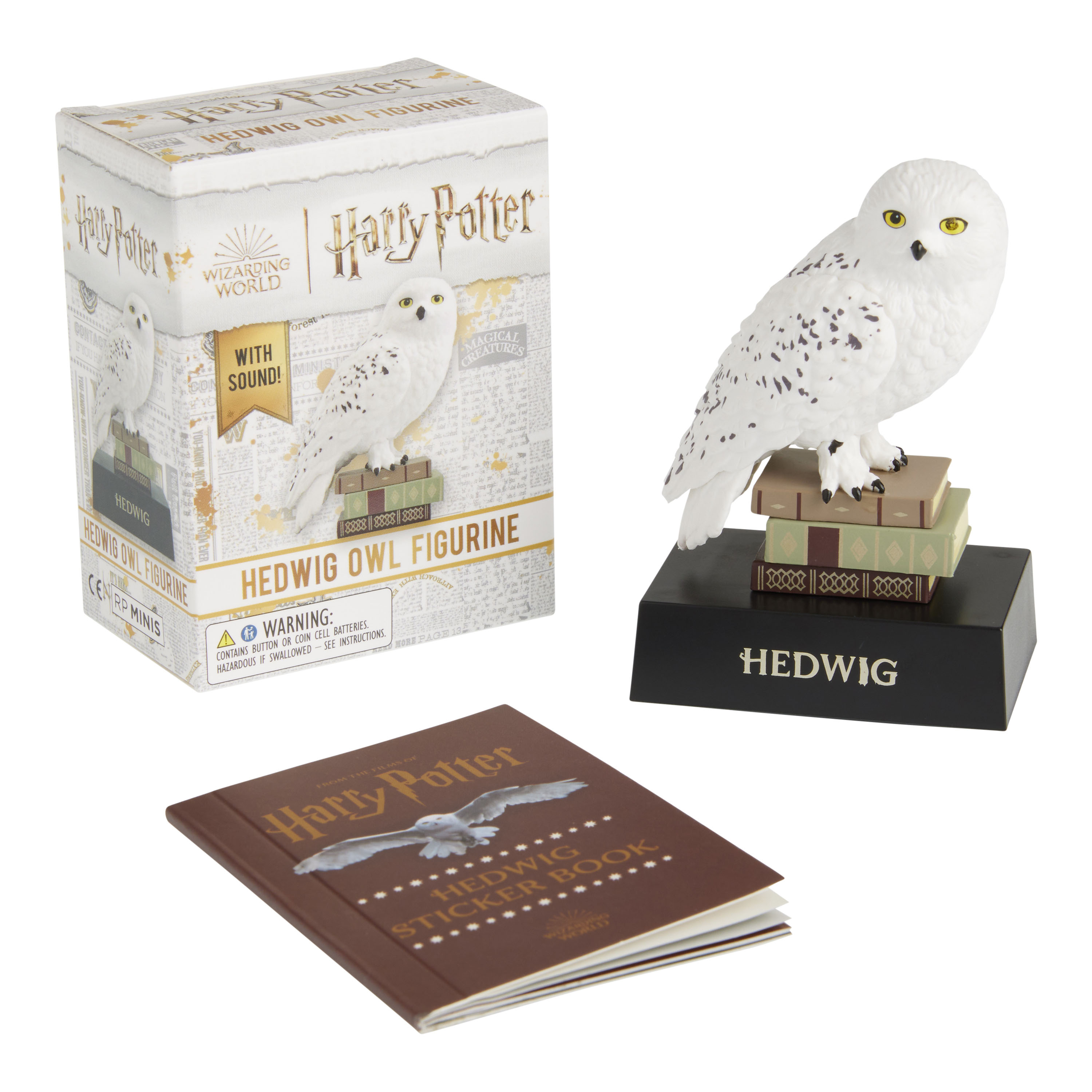 Harry Potter: Hedwig Owl Figurine: With Sound! [Book]