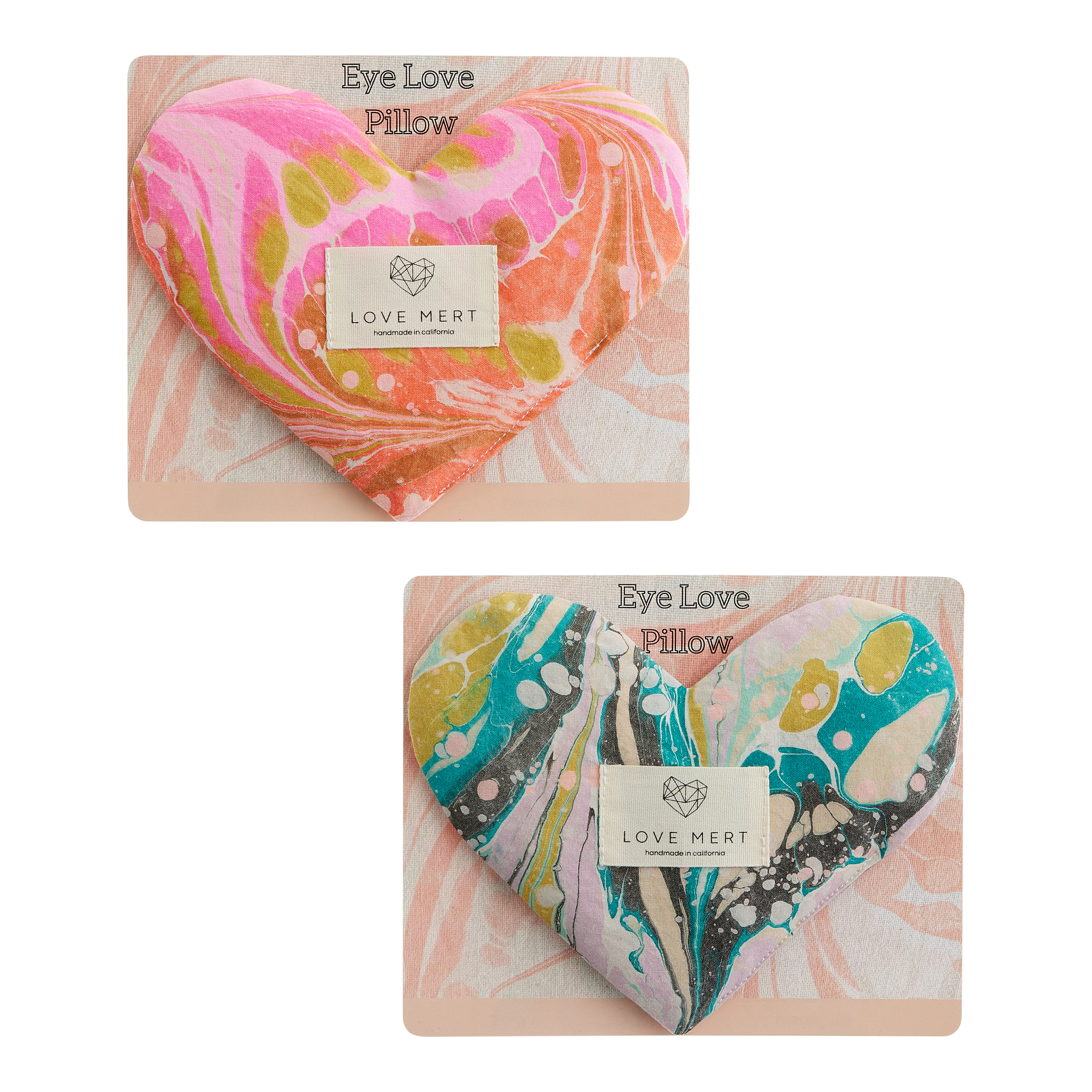 Love Mert Handmade Heart Eye Pillow World Market