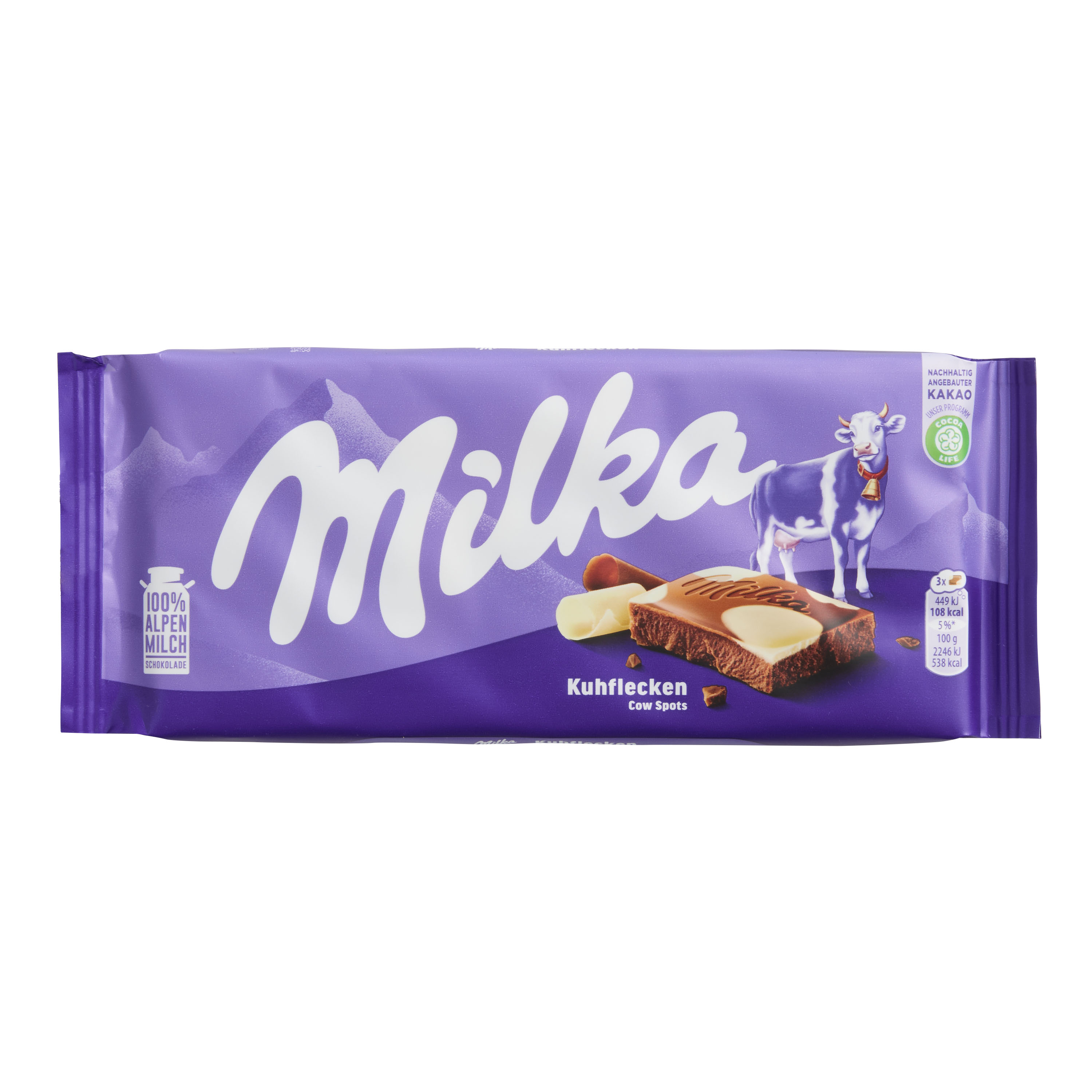 Milka Spotted Milk and White Chocolate Bar - World Market