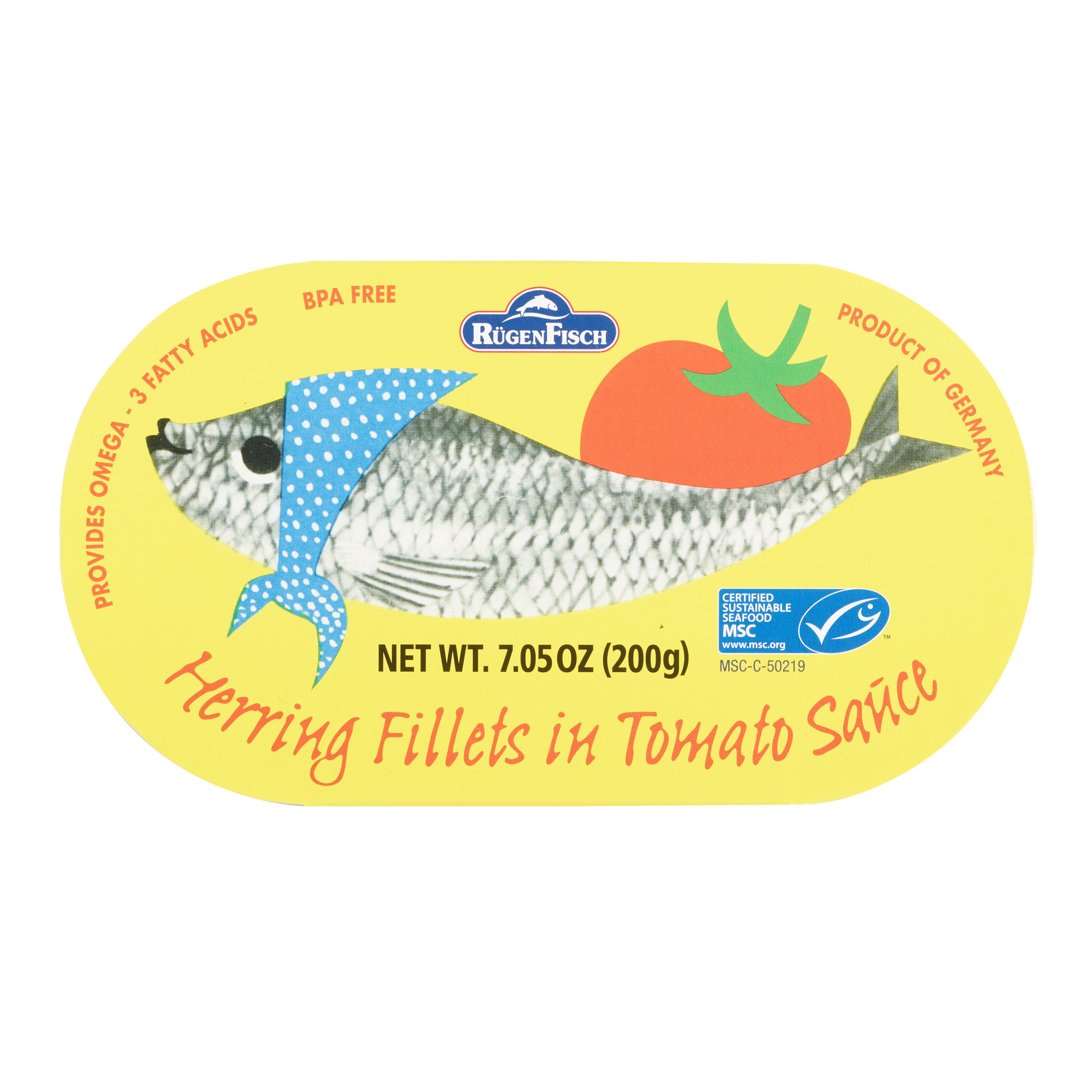 Rugen Fisch Herring Fillets in Tomato Sauce - World Market