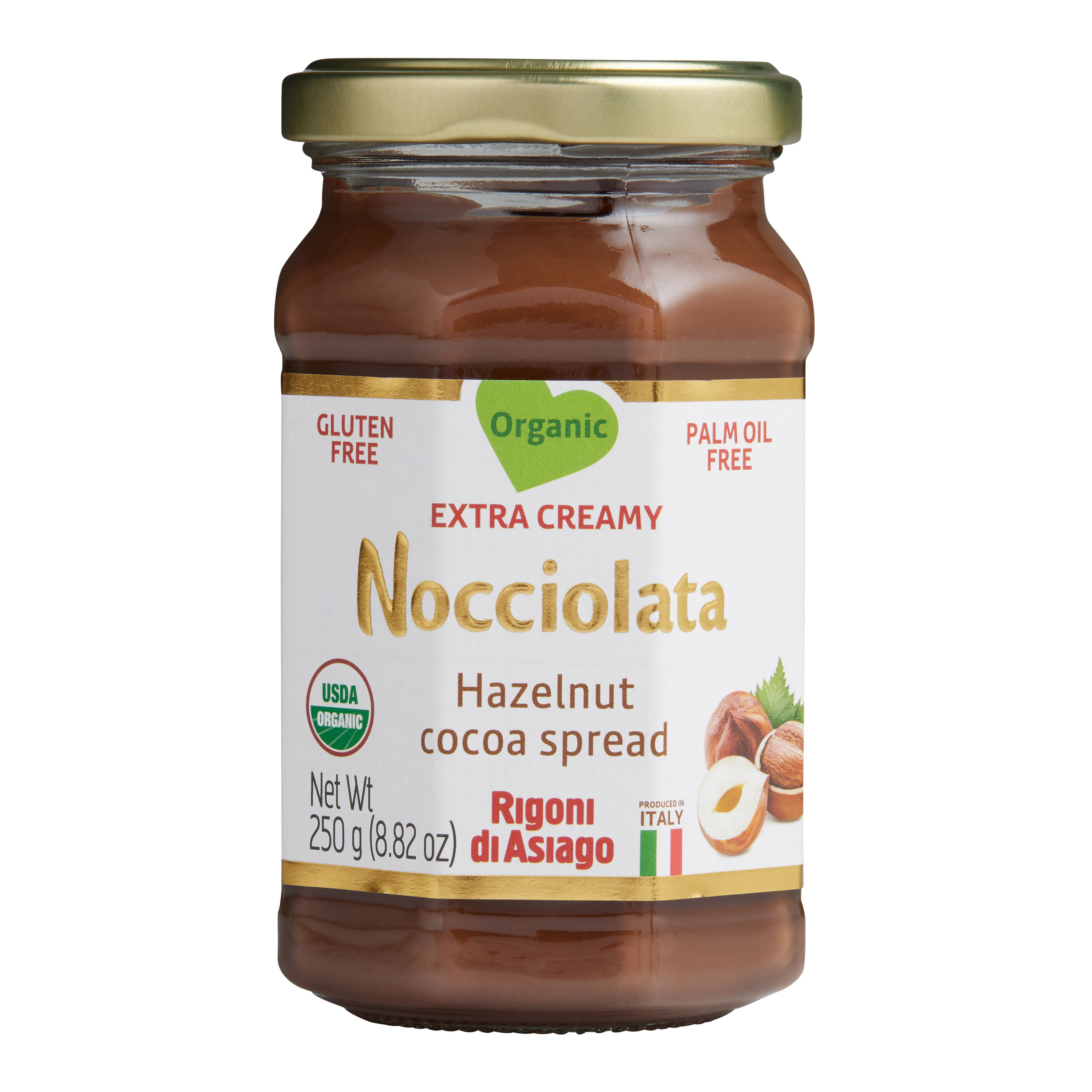 Rigoni Di Asiago Organic Nocciolata Hazelnut Spread World Market
