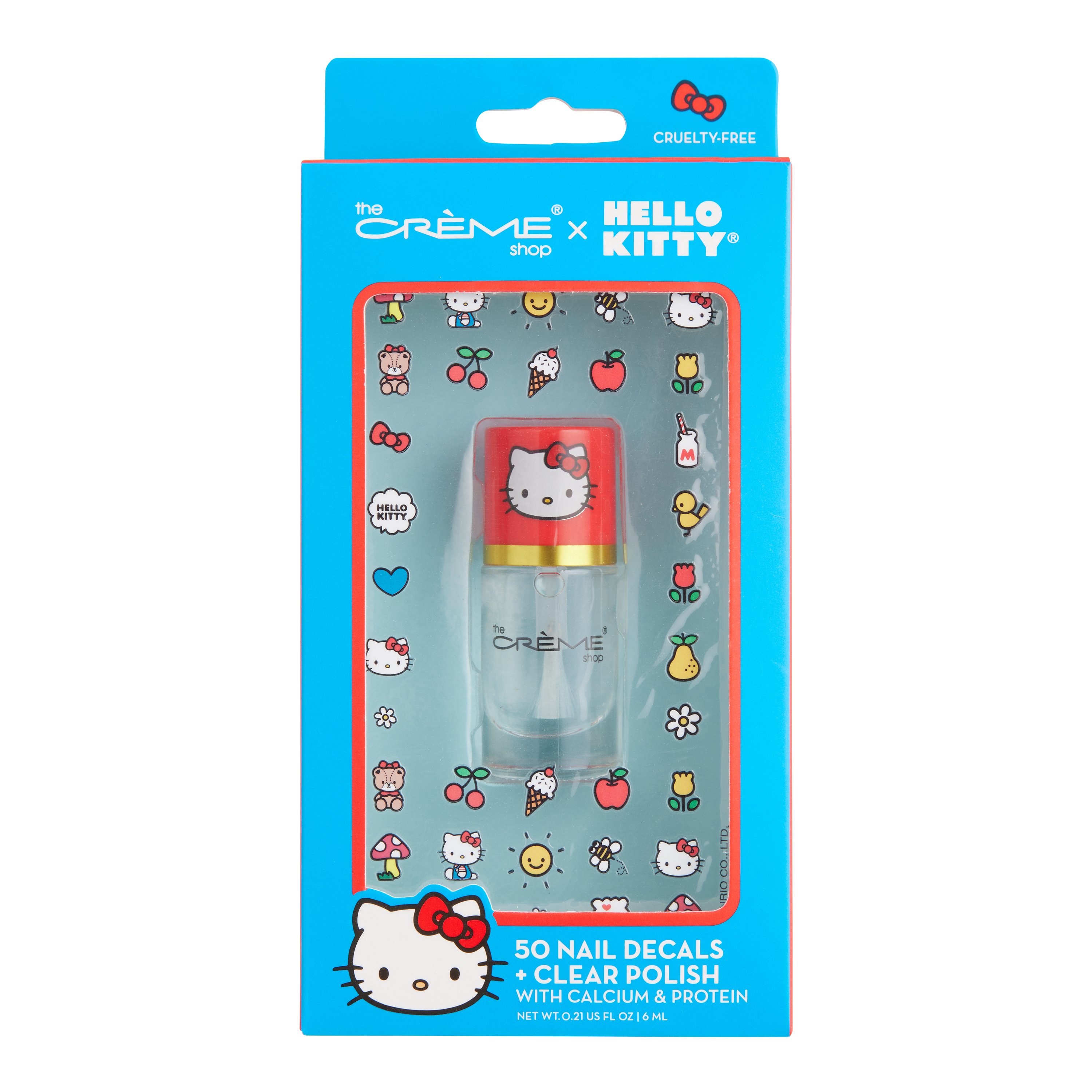 Creme Shop Hello Kitty Nail Decal with Polish Kit - World Market