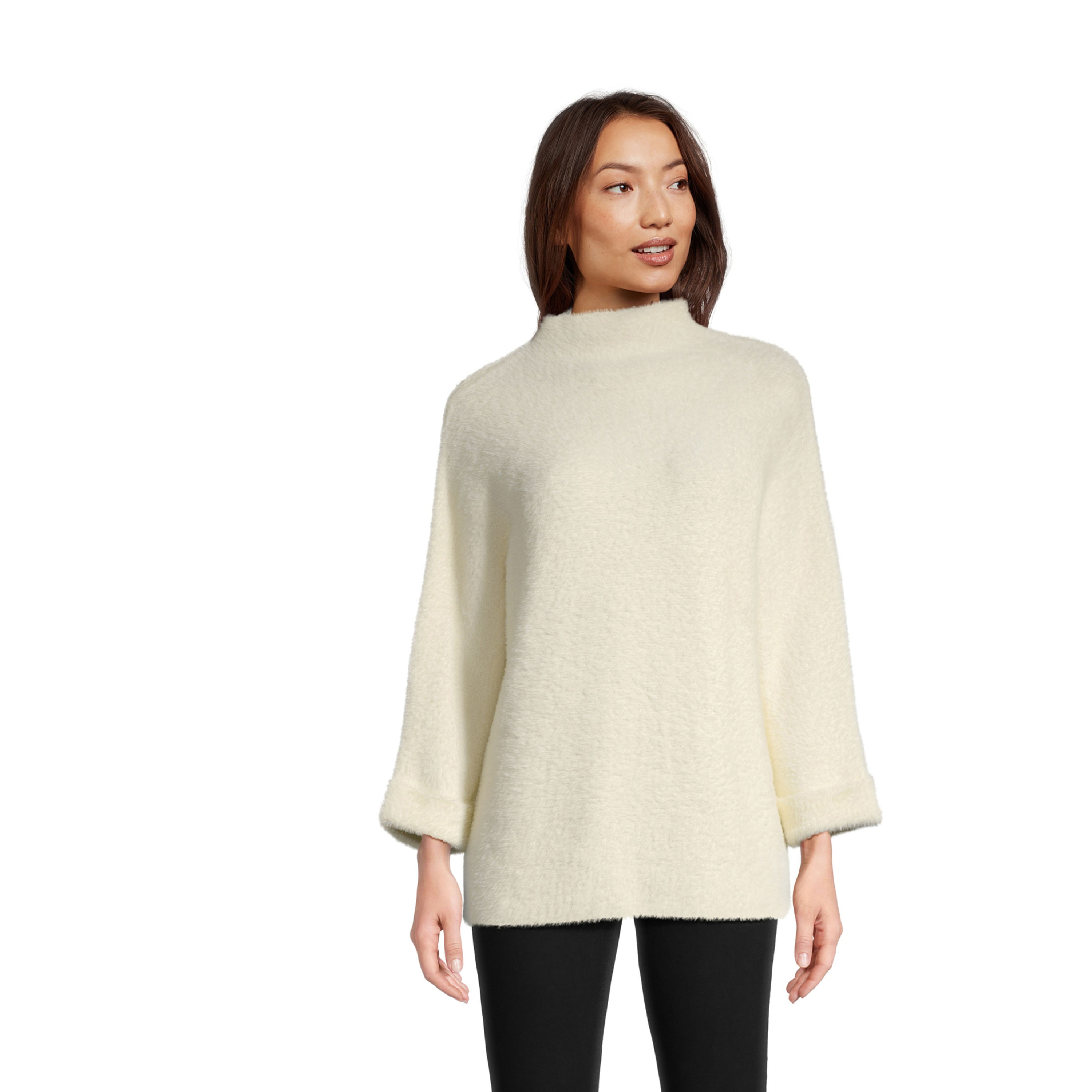 Ivory Eyelash Knit Sweater - World Market