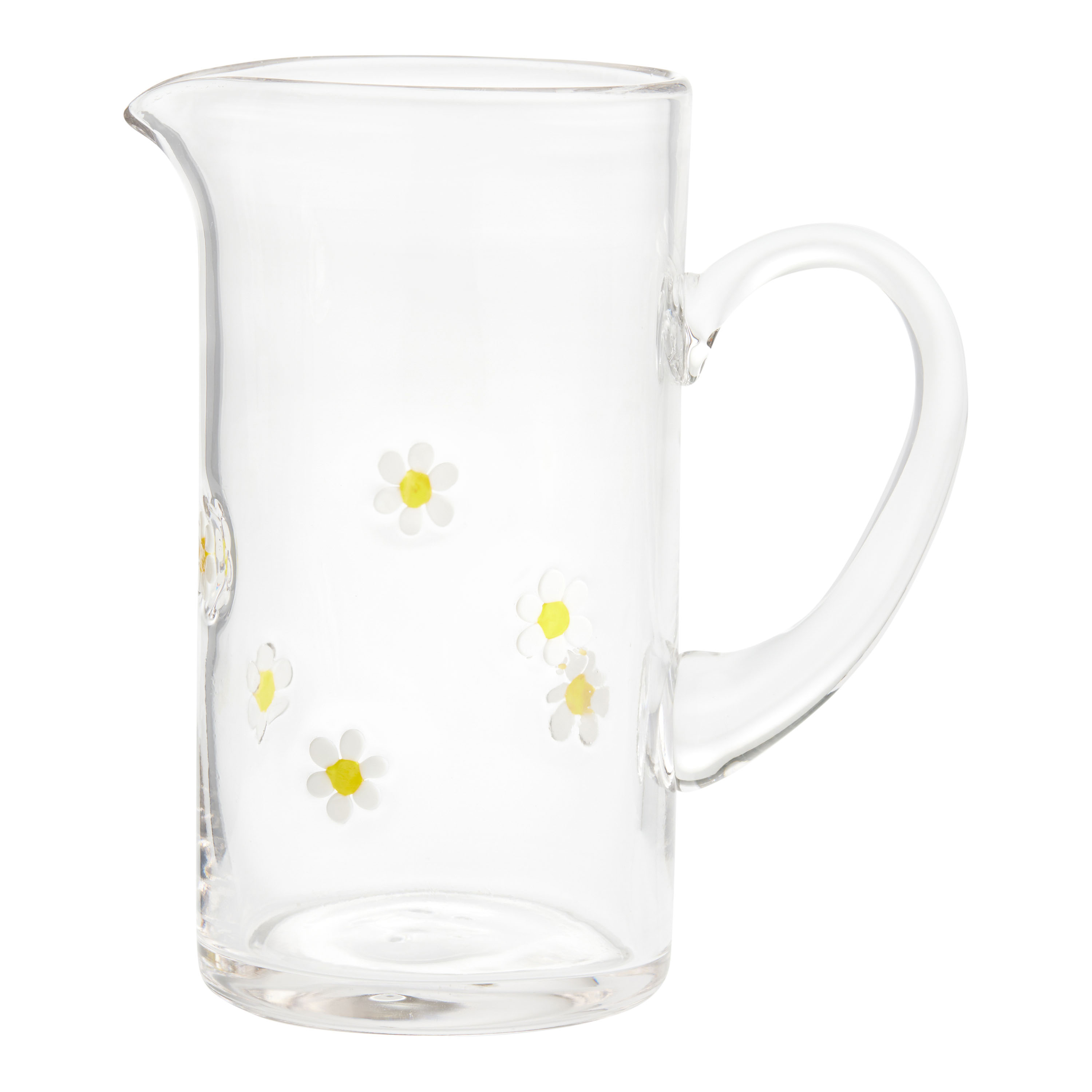 Charm Inlay Glass Pitcher - World Market