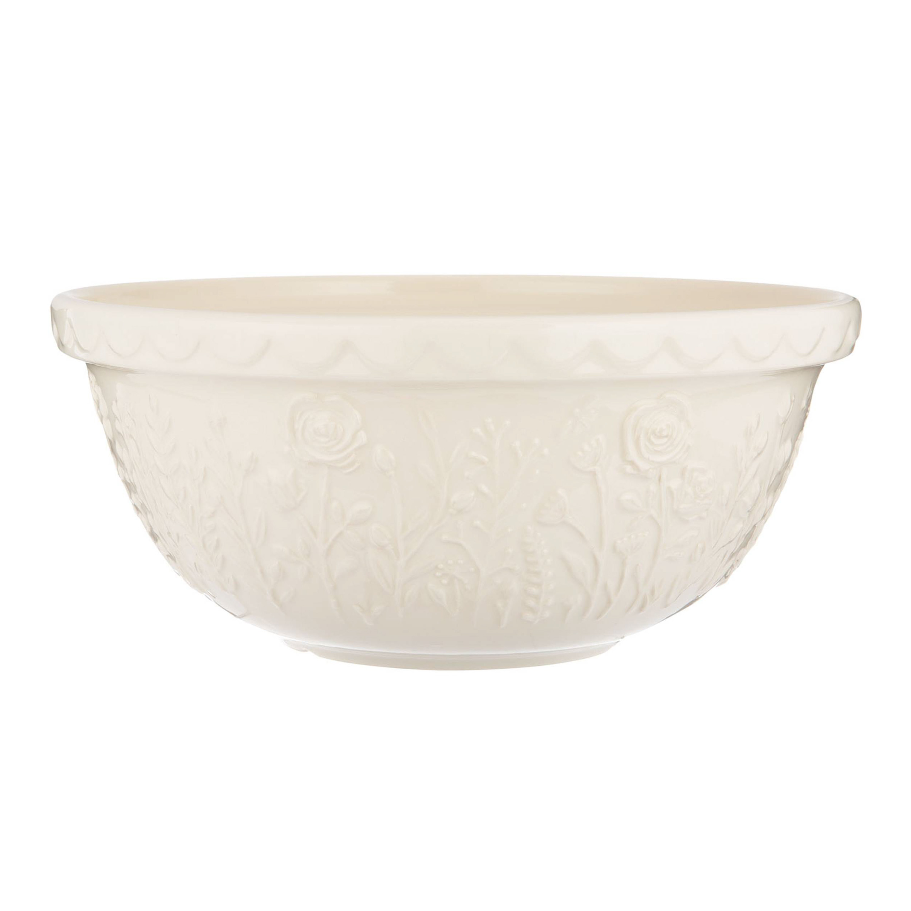 Mason Cash Large Cream In the Meadow Ceramic Mixing Bowl - World Market