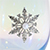 Charm Brooch Holiday Stemless Wine Glass
