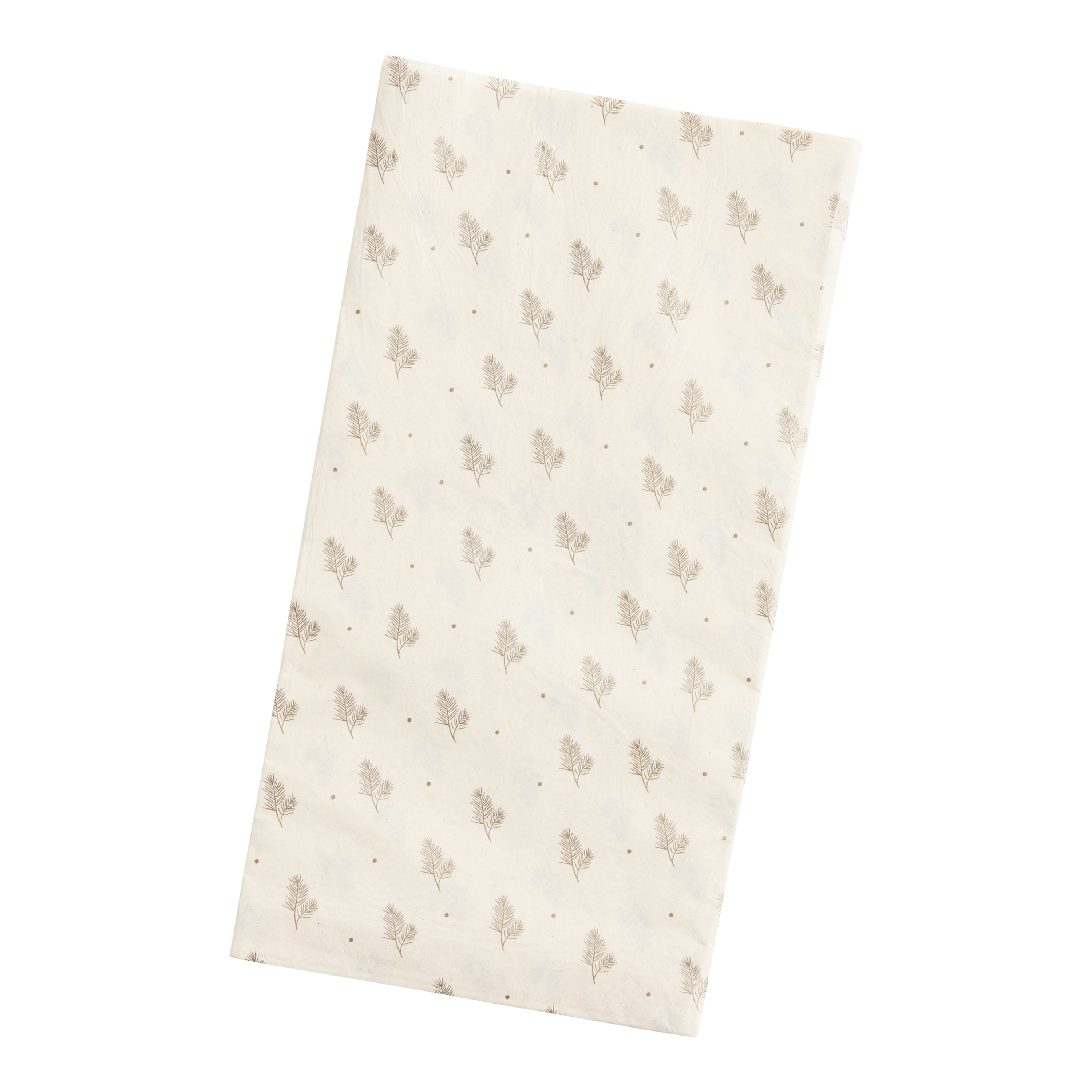 Cream And Gold Branches Tissue Paper World Market