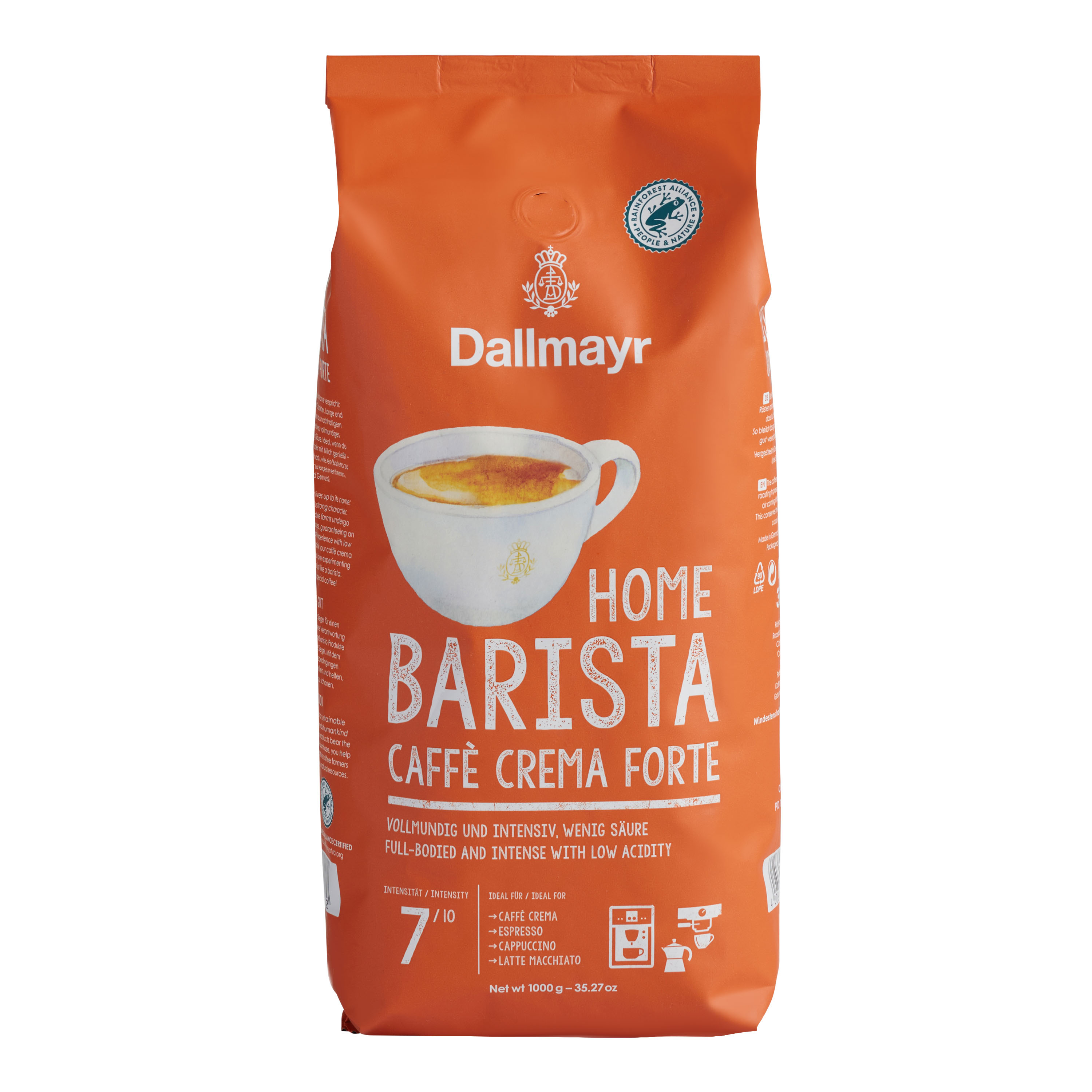 ダルマイヤー Dallmayr HOME BARISTA 1000g × 2